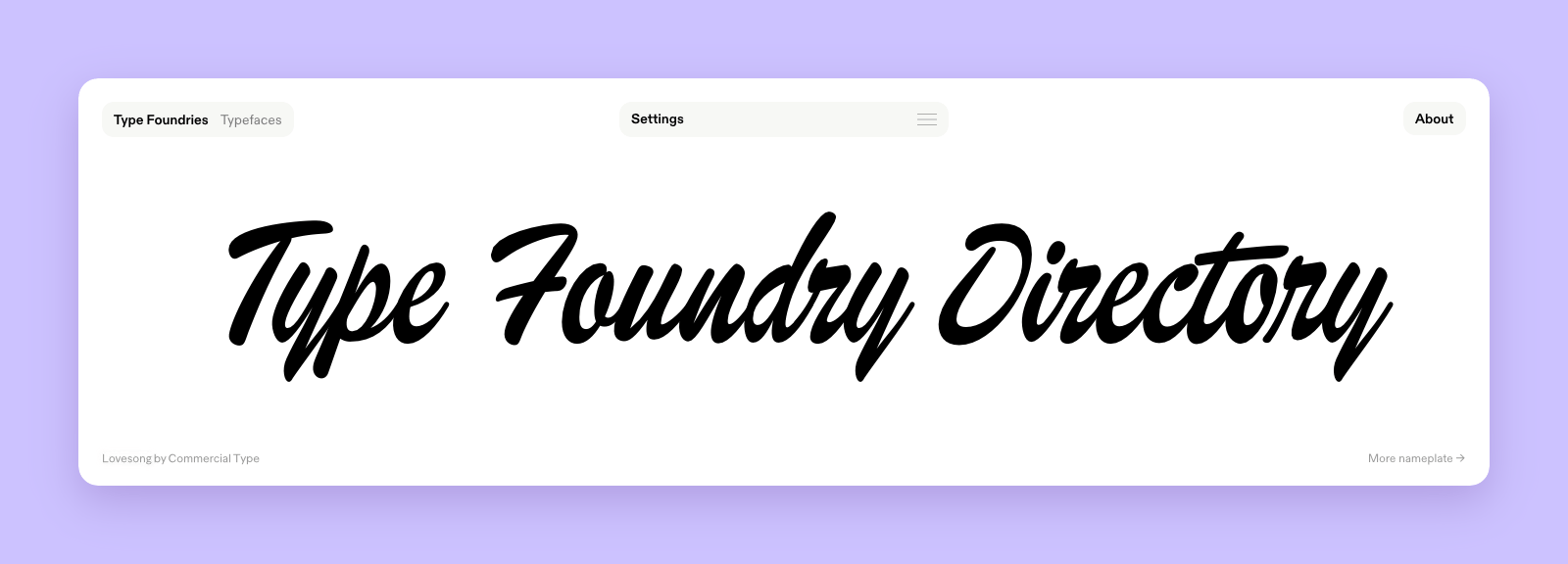 Gif of example nameplate sponsors cycling through the top of the TFD site.